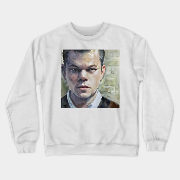 Portrait of  Matt Crewneck Sweatshirt by bogfl